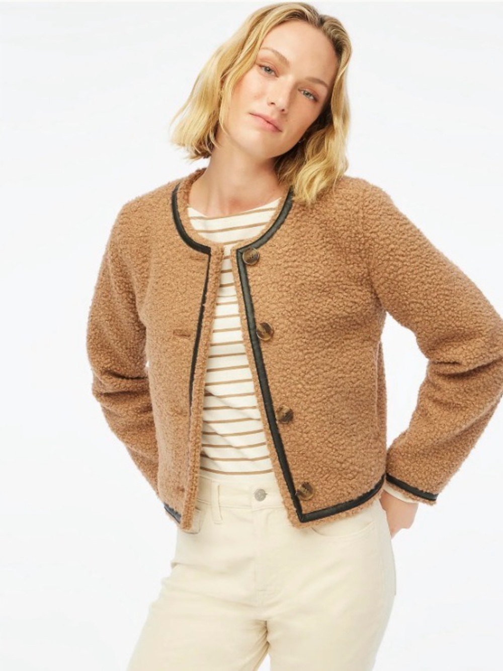J.Crew Sherpa Lady Jacket NWT